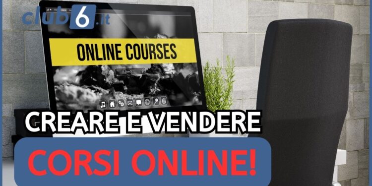 creare e vendere corsi online