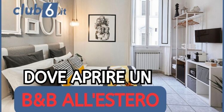 aprire un bed and breakfast all'estero