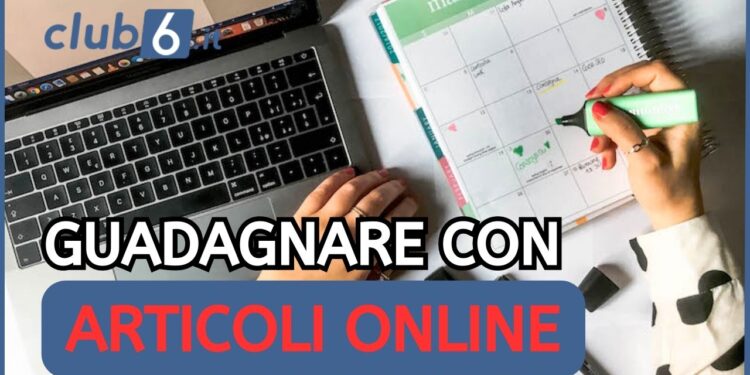 scrivere articoli online