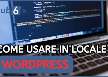 usare wordpress in locale
