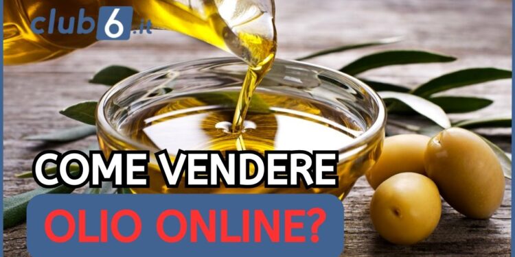 vendere olio online
